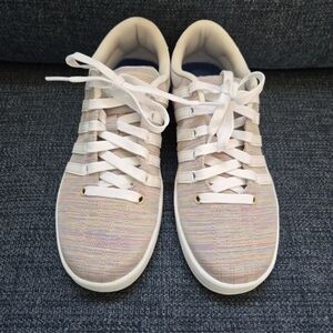 K-Swiss Women's Pastel Stripe Sneakers